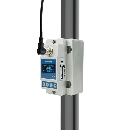 X3 Slim Pipe Dedicated Fixed Buckled Ultrasonic Flowmeter