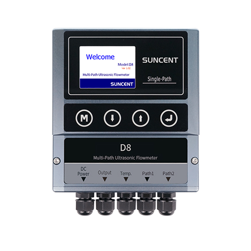 D8 Dual-Path Ultrasonic Flowmeter 