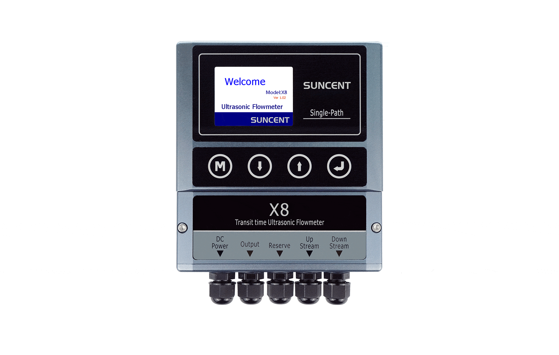 SUNCENT-X8 Insertion type ultrasonic flowmeter