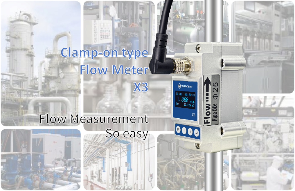 X3 Fixed Buckled Cleaning Machine Used Flowmeter